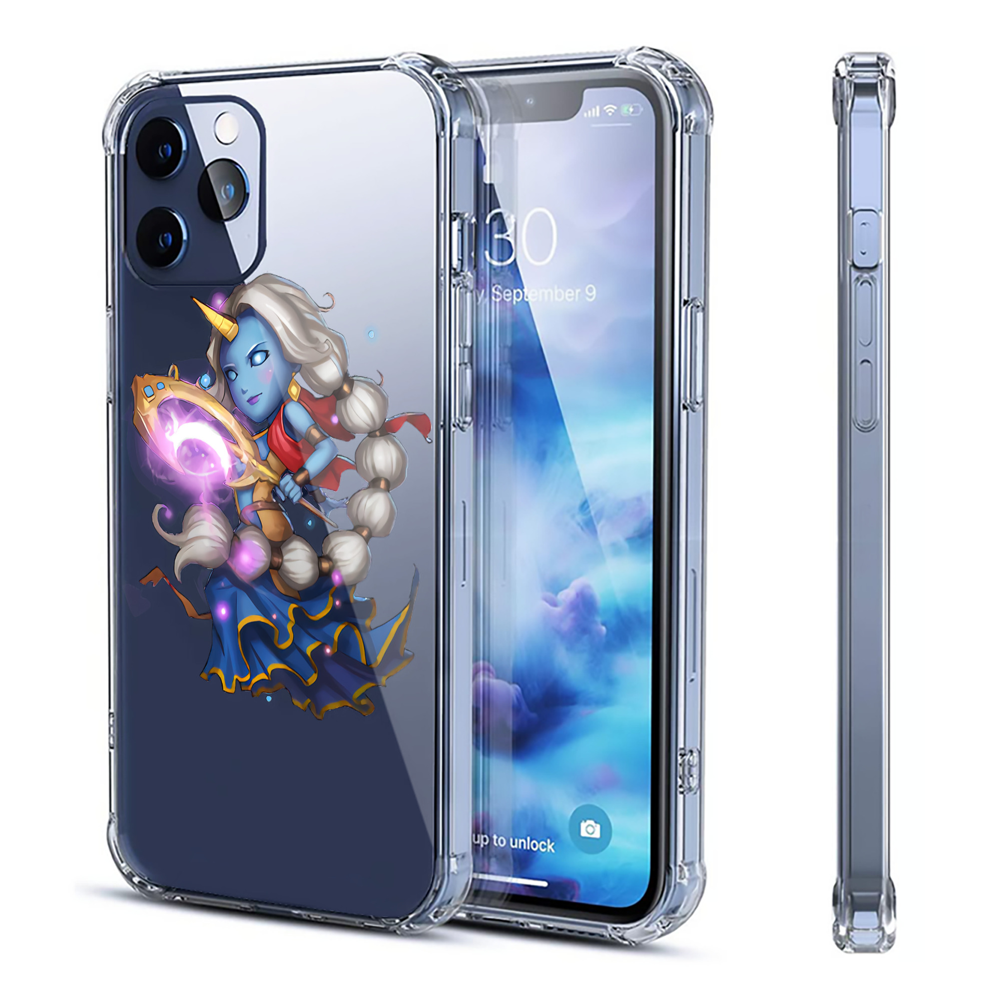 （画像用） リーグ・オブ・レジェンド League of Legends LOL 【iPhone 12シリーズ対応】透明スマホケース（クリアソフトケース）